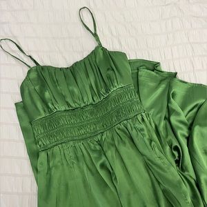 Abercrombie Satin Maxi Dress